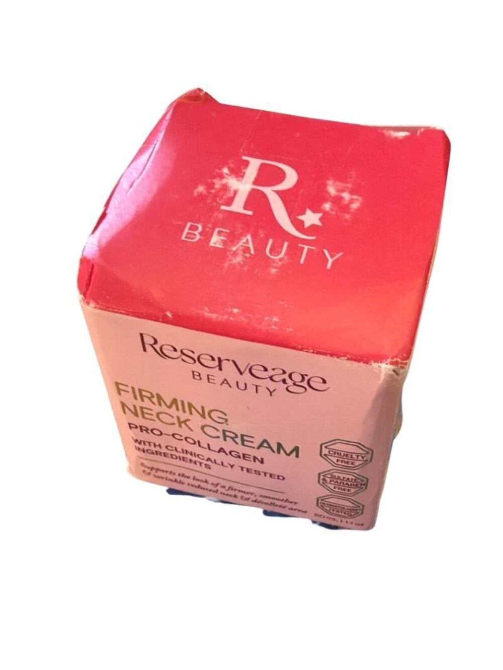 Reserveage Firming Neck Cream Pro Collagen 50ml 1.7 oz Anti Aging Skincare New